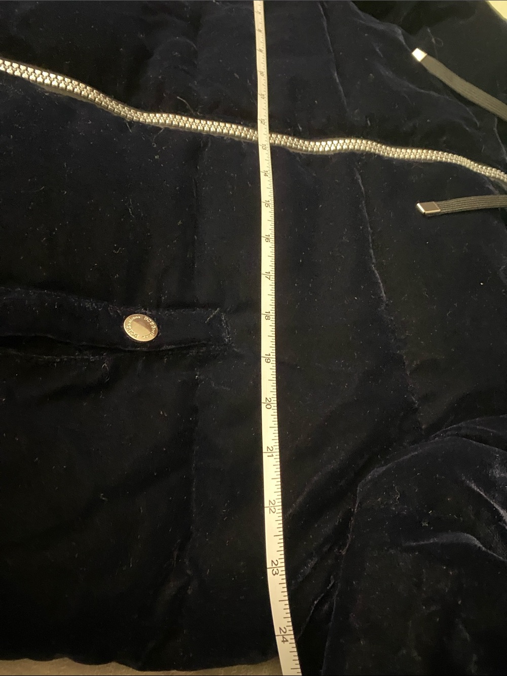 BCBGeneration Women's Velvet Hooded Bomber Coat Jacket $249 - Picture 15 of 16